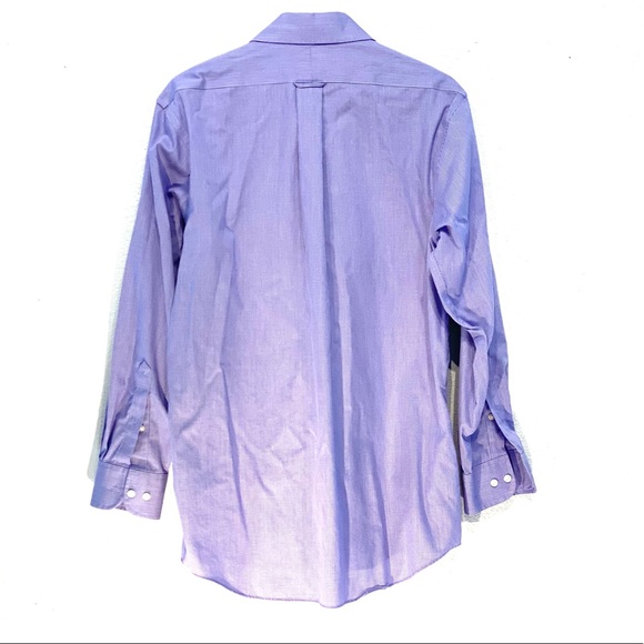 Men's 3-Pack Purple Button Down Shirts - Picture 3 of 9